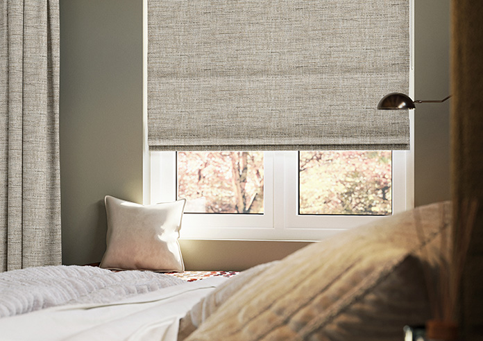 Friar, Natural - Motorised Roman Blind - Image 5
